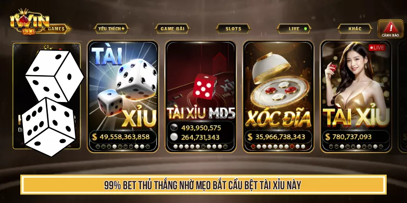 99% Bet Thủ Thắng Nhờ Mẹo Bắt Cầu Bệt Tài Xỉu Này